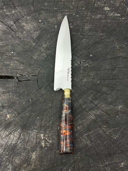 6&quot; Utility Knife, Custom Block, SS440 - 150mm