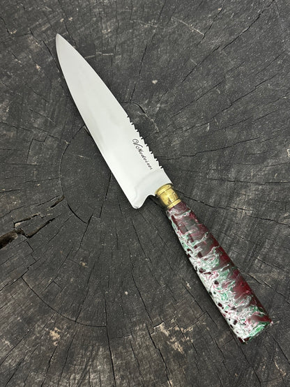 6&quot; Utility Knife, Custom Block, SS440 - 150mm