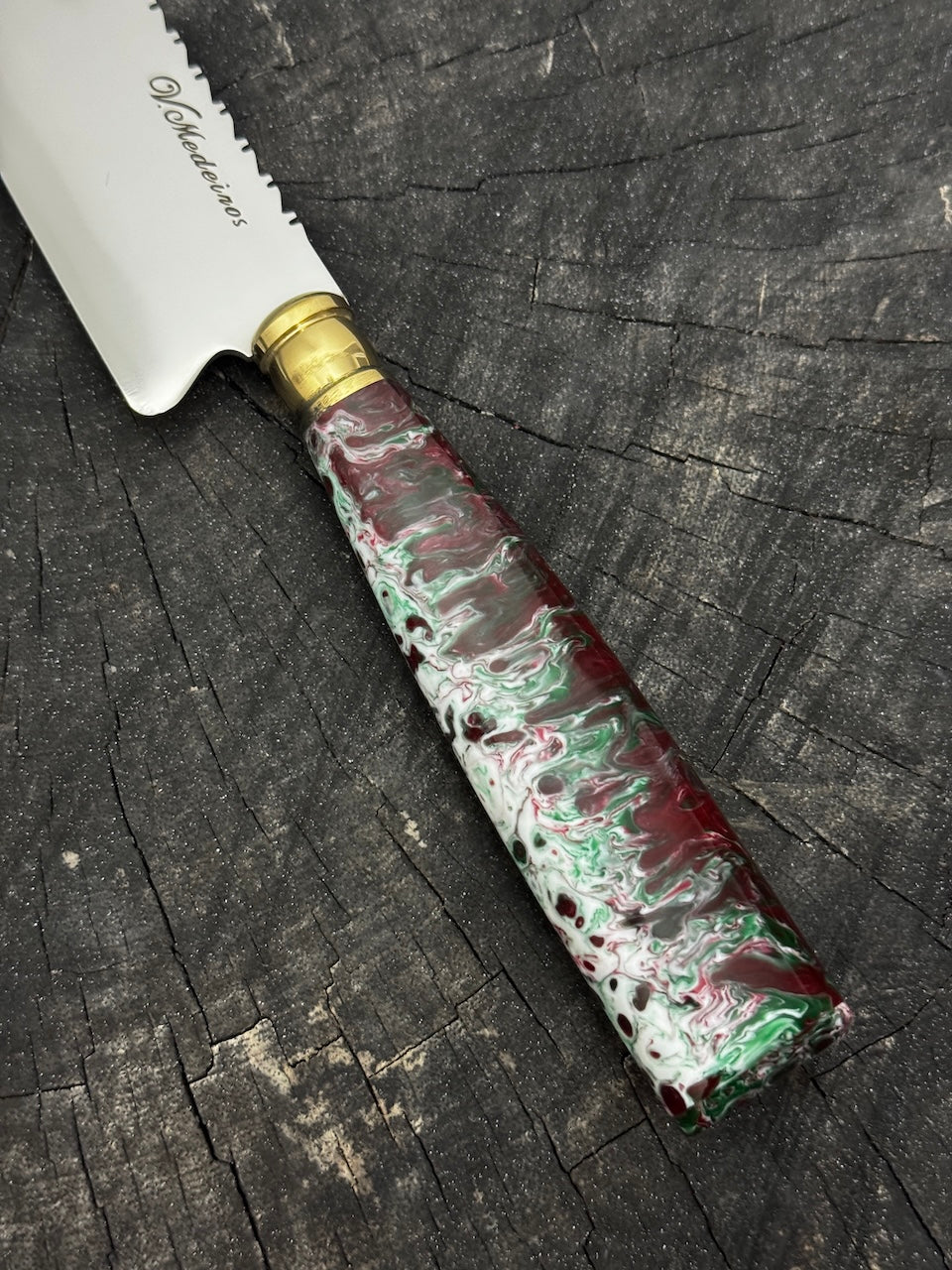 6&quot; Utility Knife, Custom Block, SS440 - 150mm