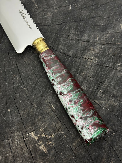 6&quot; Utility Knife, Custom Block, SS440 - 150mm