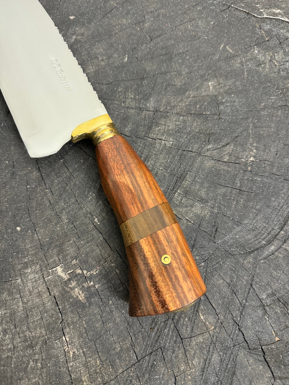 8&quot; Picanha Chef Knife, Native Hardwood, SS440 - 200mm