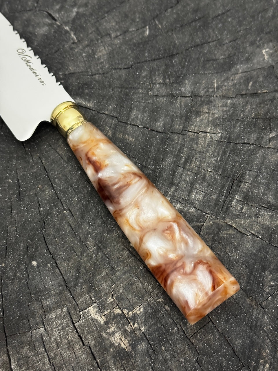 6&quot; Utility Knife, Custom Block, SS440 - 150mm