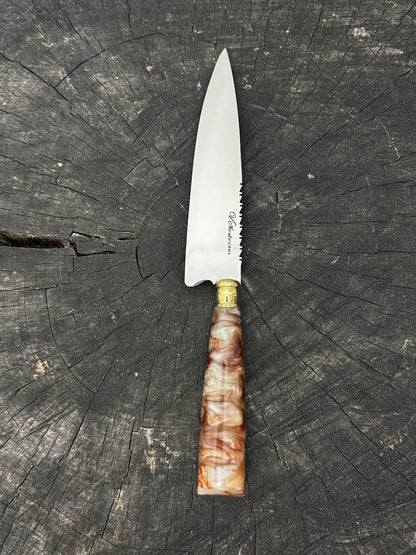 6&quot; Utility Knife, Custom Block, SS440 - 150mm