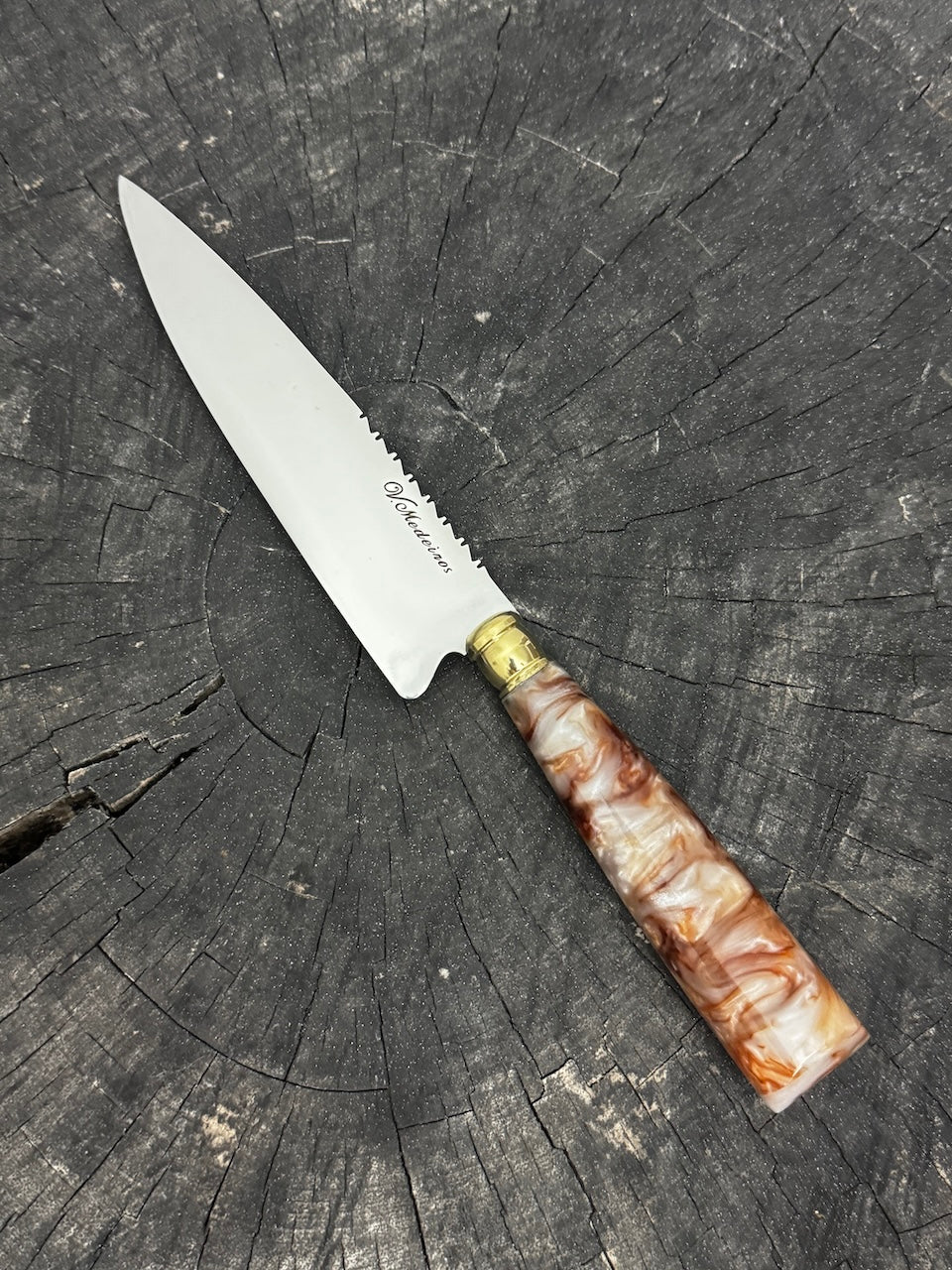 6&quot; Utility Knife, Custom Block, SS440 - 150mm