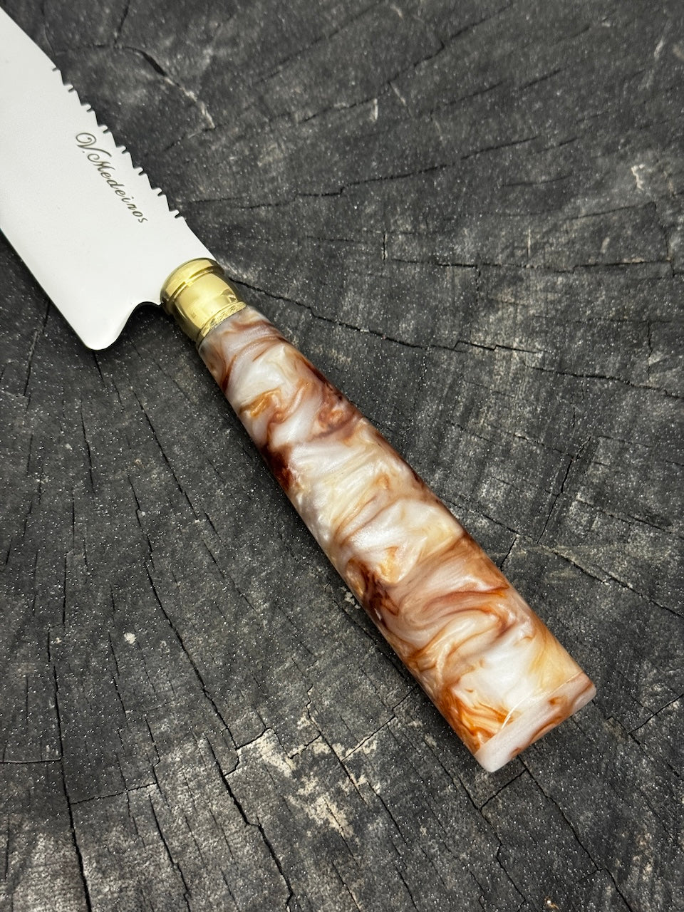 6&quot; Utility Knife, Custom Block, SS440 - 150mm