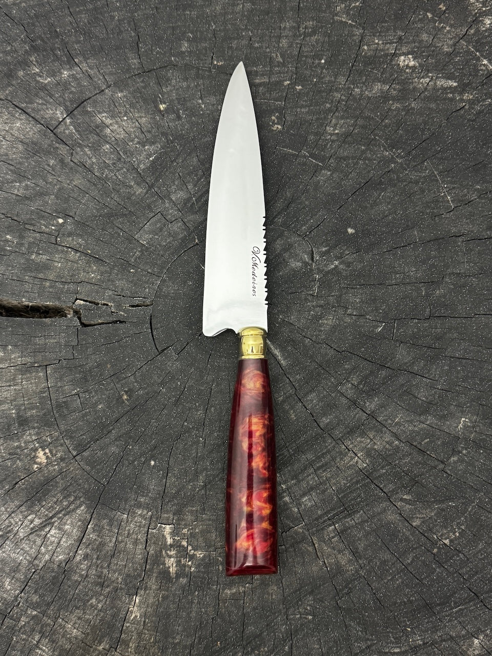 6&quot; Utility Knife, Custom Block, SS440 - 150mm