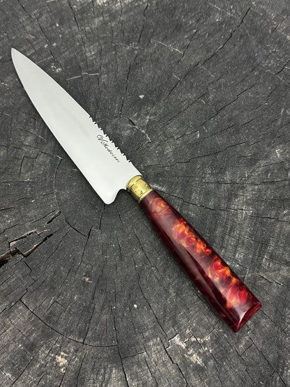 6&quot; Utility Knife, Custom Block, SS440 - 150mm