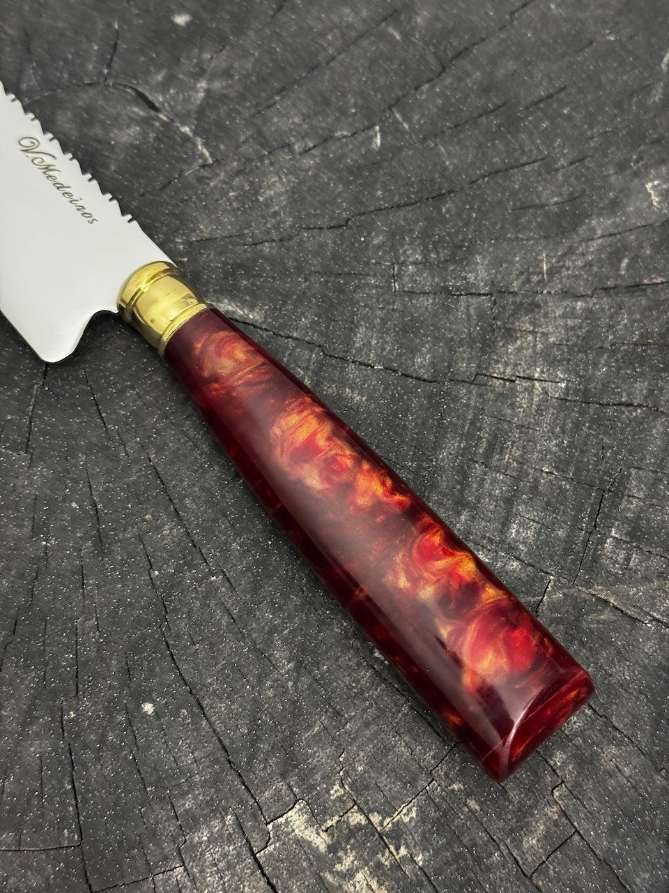 6&quot; Utility Knife, Custom Block, SS440 - 150mm