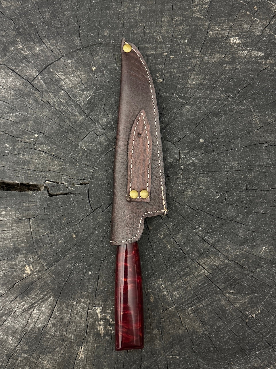 6&quot; Utility Knife, Custom Block, SS440 - 150mm