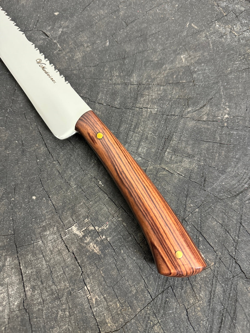 10&quot; Chimango Knife, Native Hardwood, SS440 - 250mm