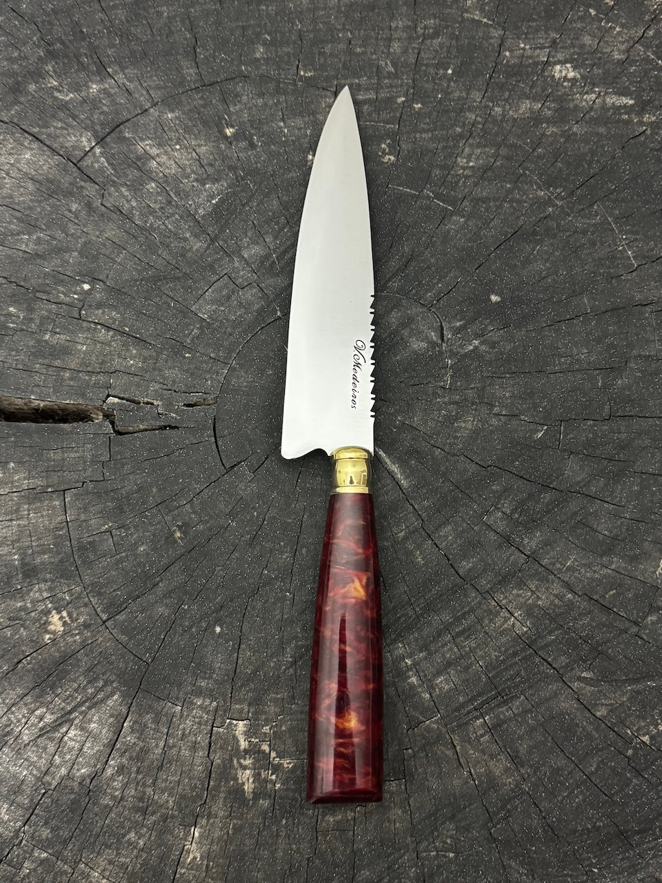 6&quot; Utility Knife, Custom Block, SS440 - 150mm