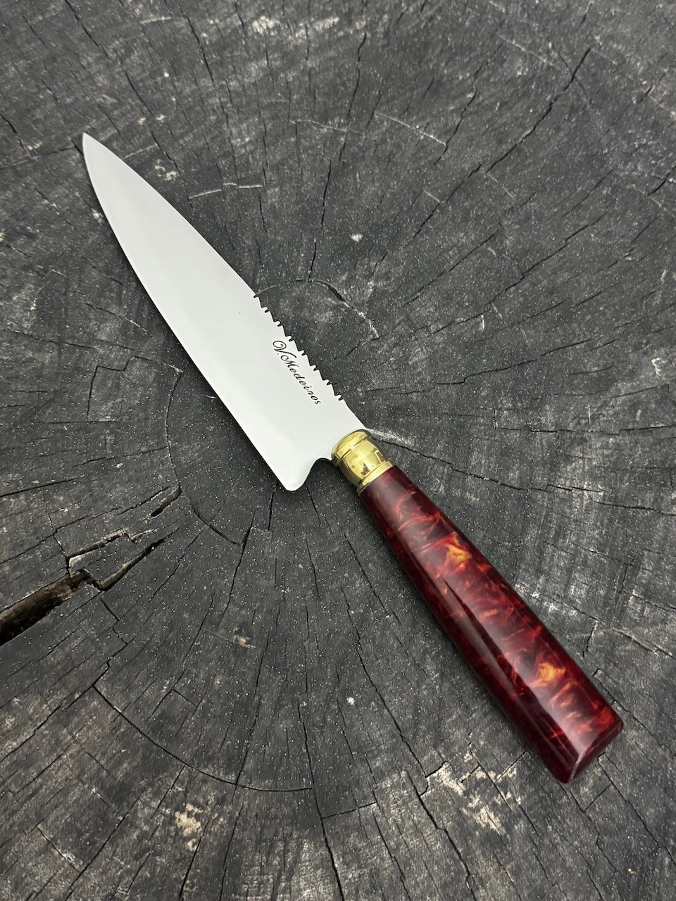 6&quot; Utility Knife, Custom Block, SS440 - 150mm