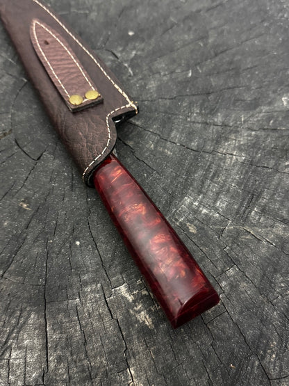 6&quot; Utility Knife, Custom Block, SS440 - 150mm