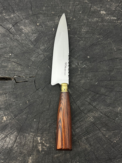 6&quot; Utility Knife, Violet Jacaranda Hardwood, SS440 - 150mm