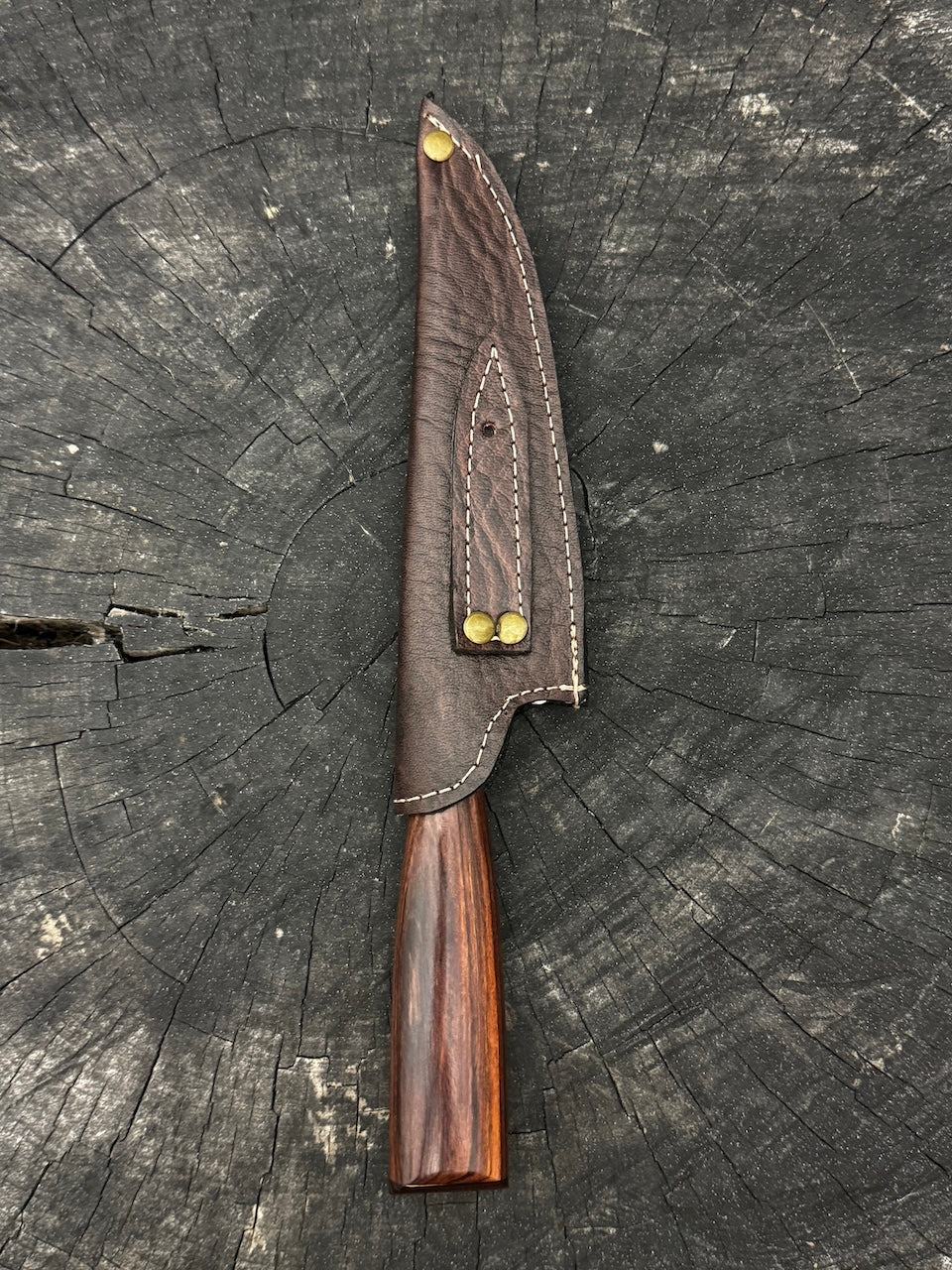 6&quot; Utility Knife, Violet Jacaranda Hardwood, SS440 - 150mm