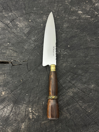 6&quot; Utility Knife, Native Hardwood, SS440 - 150mm