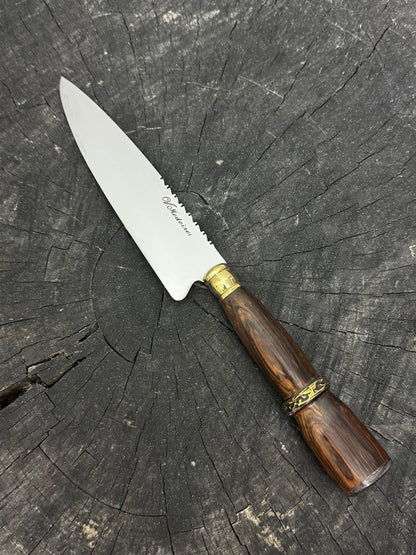 6&quot; Utility Knife, Native Hardwood, SS440 - 150mm