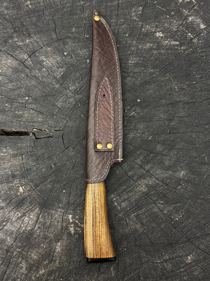 8&quot; Chef Knife, Native Hardwood, SS420 - 200mm