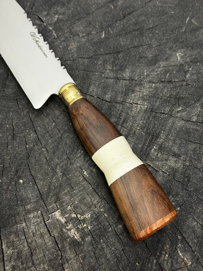 8&quot; Chef Knife, Native Hardwood, SS420 - 200mm