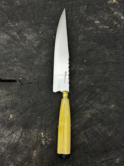 8&quot; Chef Knife, Ostrich Bone, SS440 - 200mm