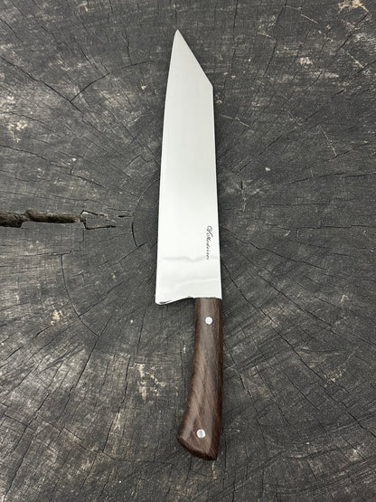9&quot; Bunka Pro, Full Tang Knife, Native Hardwood, SS440 - 220mm