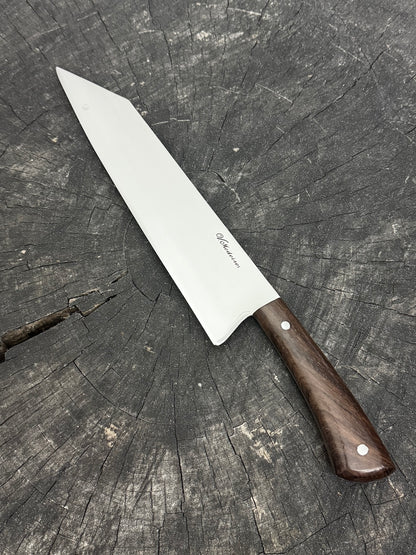 9&quot; Bunka Pro, Full Tang Knife, Native Hardwood, SS440 - 220mm