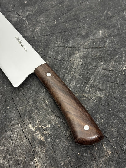 9&quot; Bunka Pro, Full Tang Knife, Native Hardwood, SS440 - 220mm