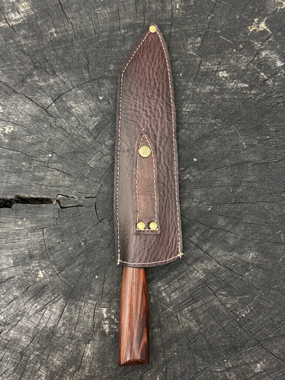 8&quot; Bread &amp; Roast Knife, Violet Jacaranda, SS420c - 200mm