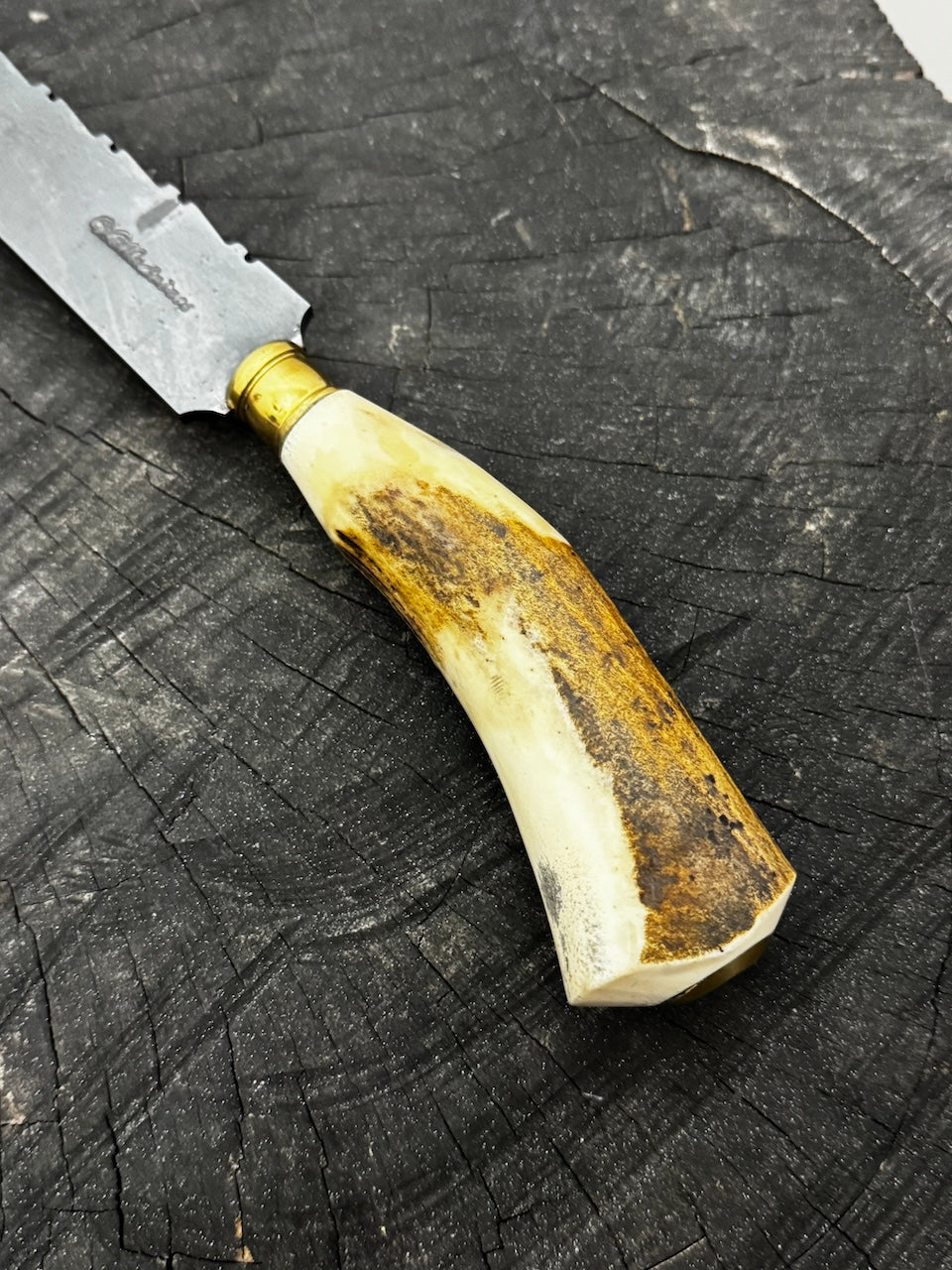 13&quot; BBQ &amp; Grill Hook, Meat Flipper, Deer Antler, CS1070 - 320mm