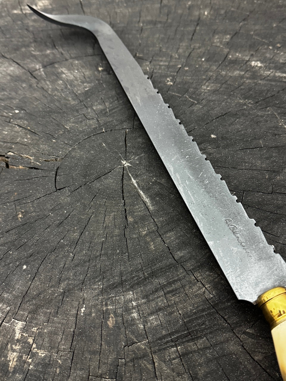 13&quot; BBQ &amp; Grill Hook, Meat Flipper, Deer Antler, CS1070 - 320mm