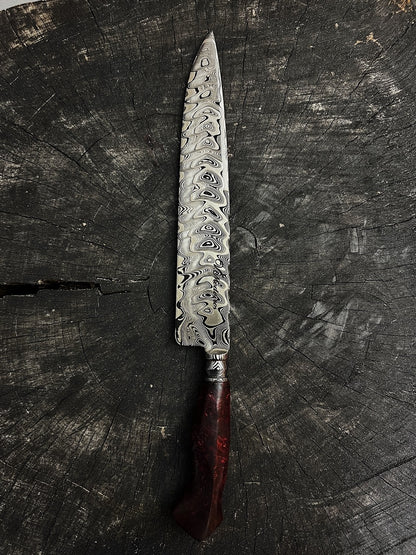 10.5&quot; Damascus Chef Knife 220 Layers GH CS1095 15n20