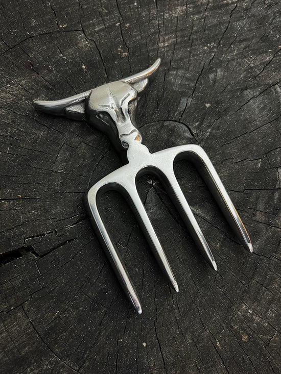 Custom Bull Fork in Stainless Steel