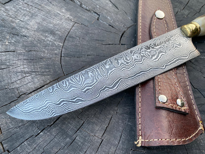 8&quot; Damascus Custom Chef Knife 120 Layers CS1095 15n20