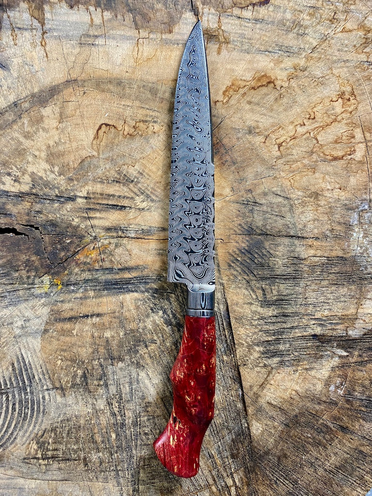 8" Damascus Chef Knife 180 Layers GH CS1095 15n20