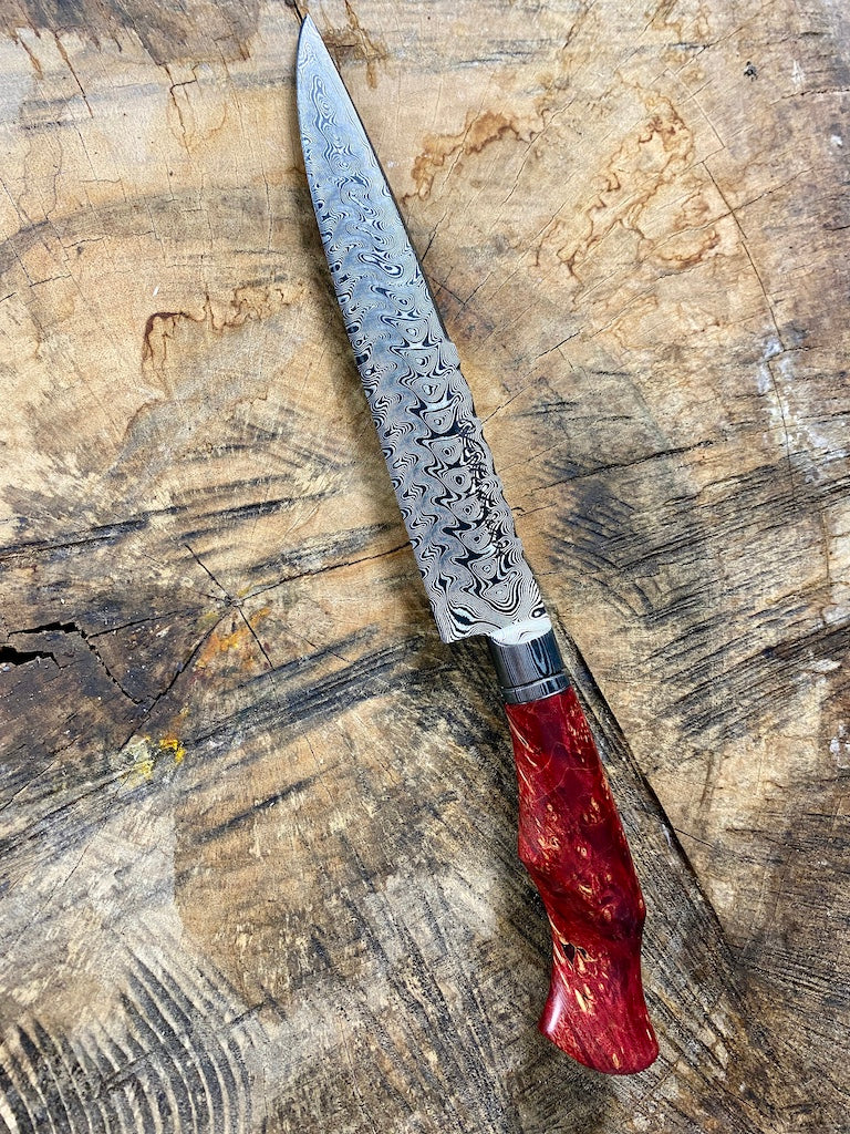 8" Damascus Chef Knife 180 Layers GH CS1095 15n20