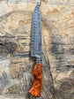 8" Damascus Chef Knife 180 Layers GH CS1095 15n20
