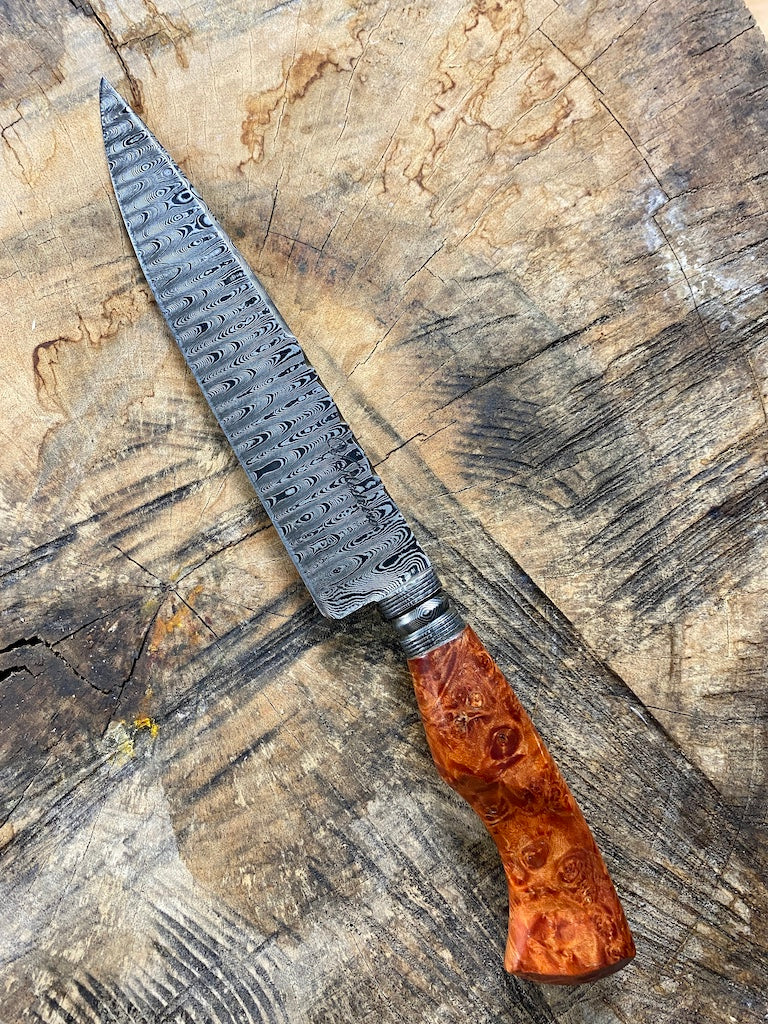 8&quot; Damascus Chef Knife 180 Layers GH CS1095 15n20