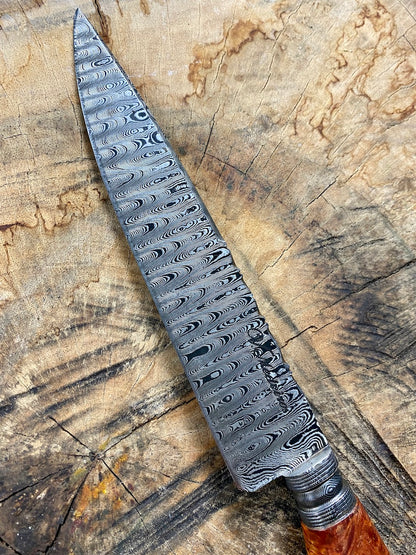 8&quot; Damascus Chef Knife 180 Layers GH CS1095 15n20