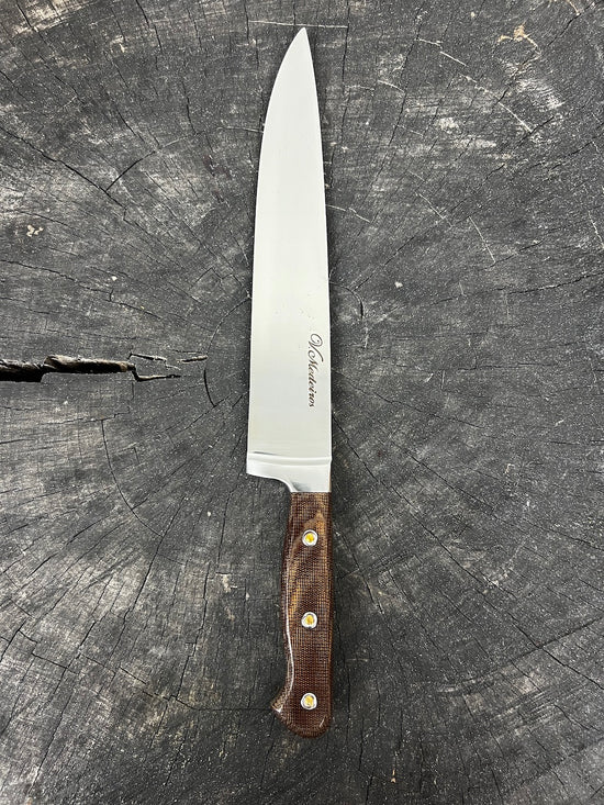 10" Kitchen King Knife, Micarta, SS440 - 250mm
