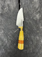 4” Skinner Knife, Ostrich Bone - SS420 - 105mm