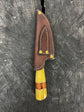 4” Skinner Knife, Ostrich Bone - SS420 - 105mm