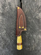 4” Skinner Knife, Ostrich Bone - SS420 - 105mm