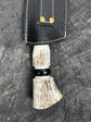 10" Butchers Knife, Deer Antler, SS440 - 250mm