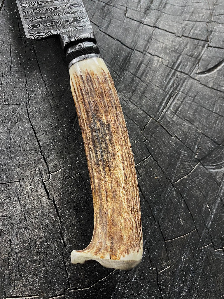 7" Damascus Custom Chef Knife 180 Layers CS1095 15n20